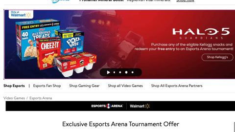 Walmart Esports Arena Showcase